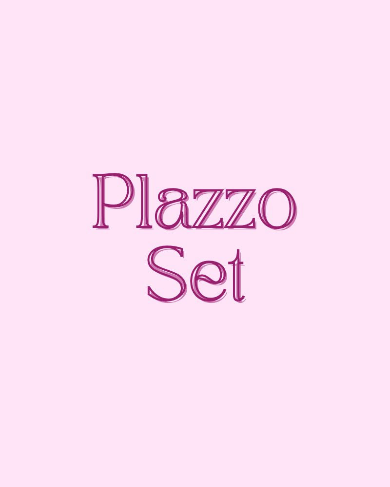 Plazzo Set
